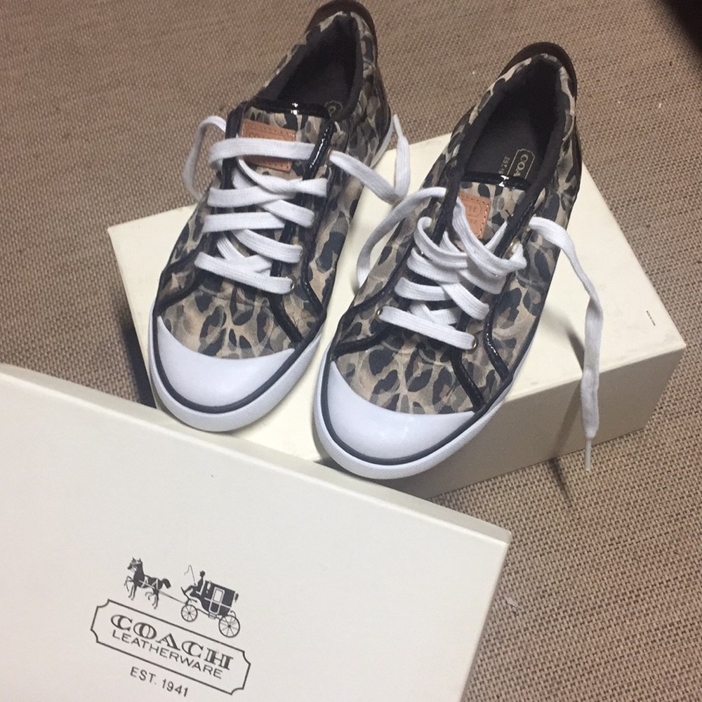 Coach sneakers ( NWT )
